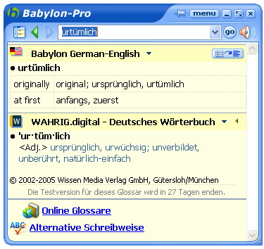 Software für den SEO Suchmaschinen Optimierer
Ein SEO und Wörterbücher auf Papier? Unmöglich, da muss alles per Mausklick gehen, nach Möglichkeit auch noch in vielen verschiedenen Wörterbüchern nachschlagen.